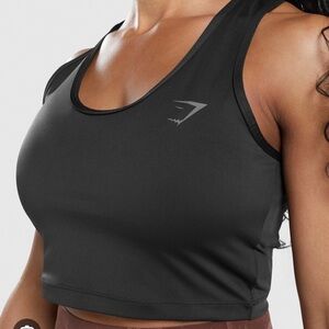 NWOT!! Gymshark Power Open Back Crop Top